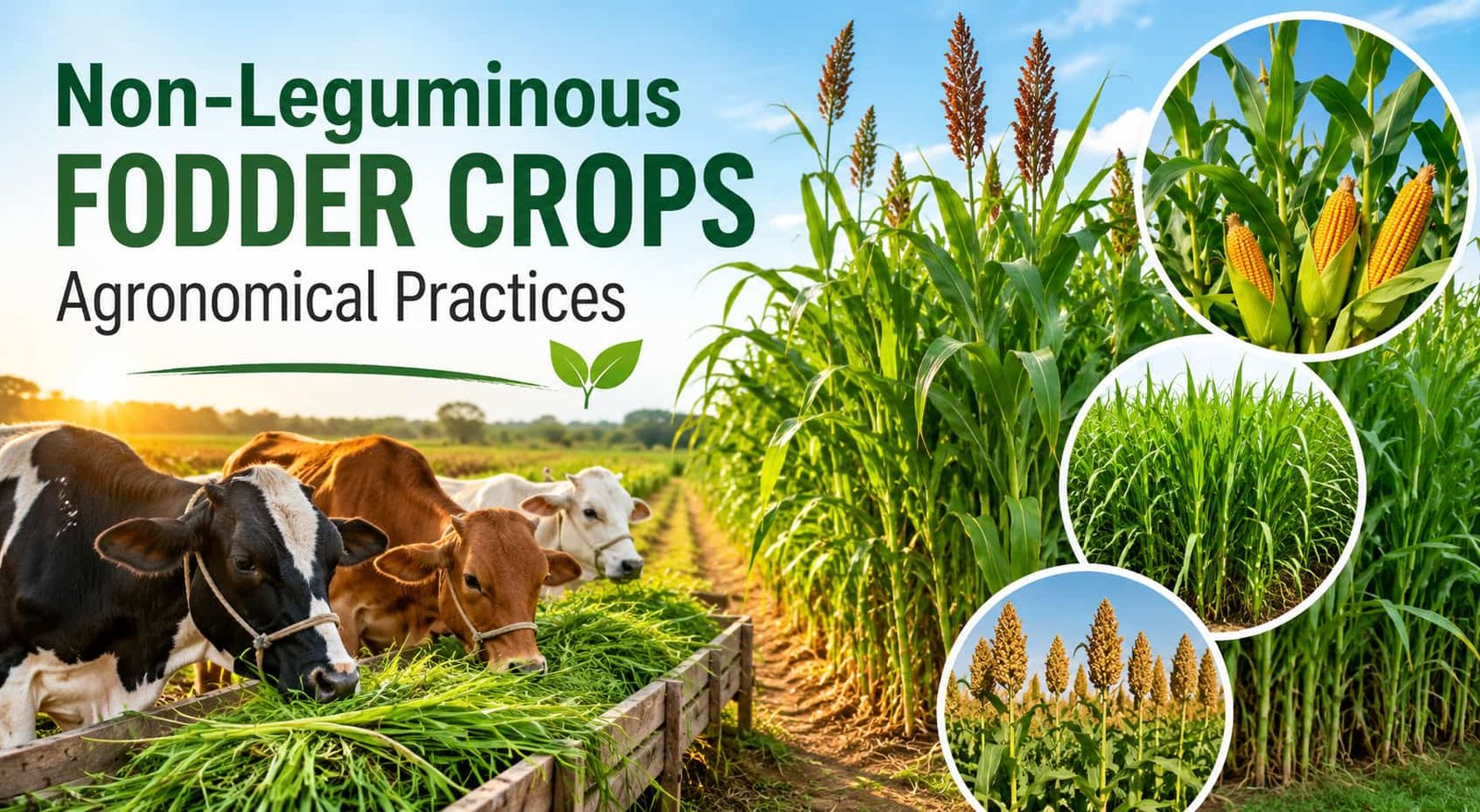 Agronomical Practices for Non-Leguminous Fodder Production