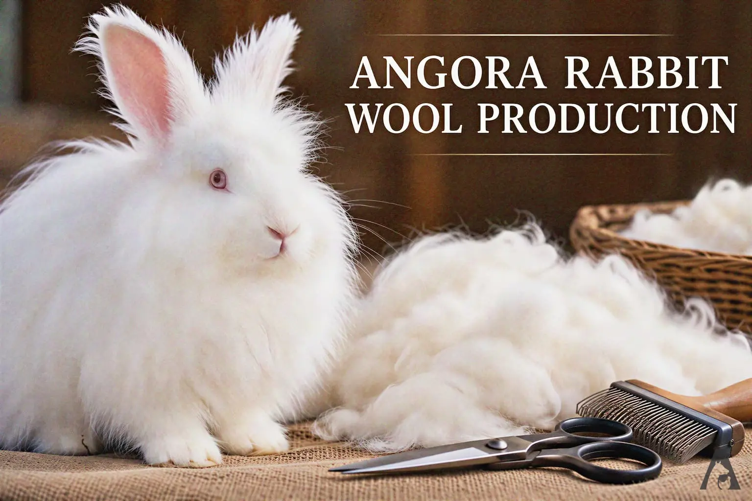 Angora Rabbit Wool Production