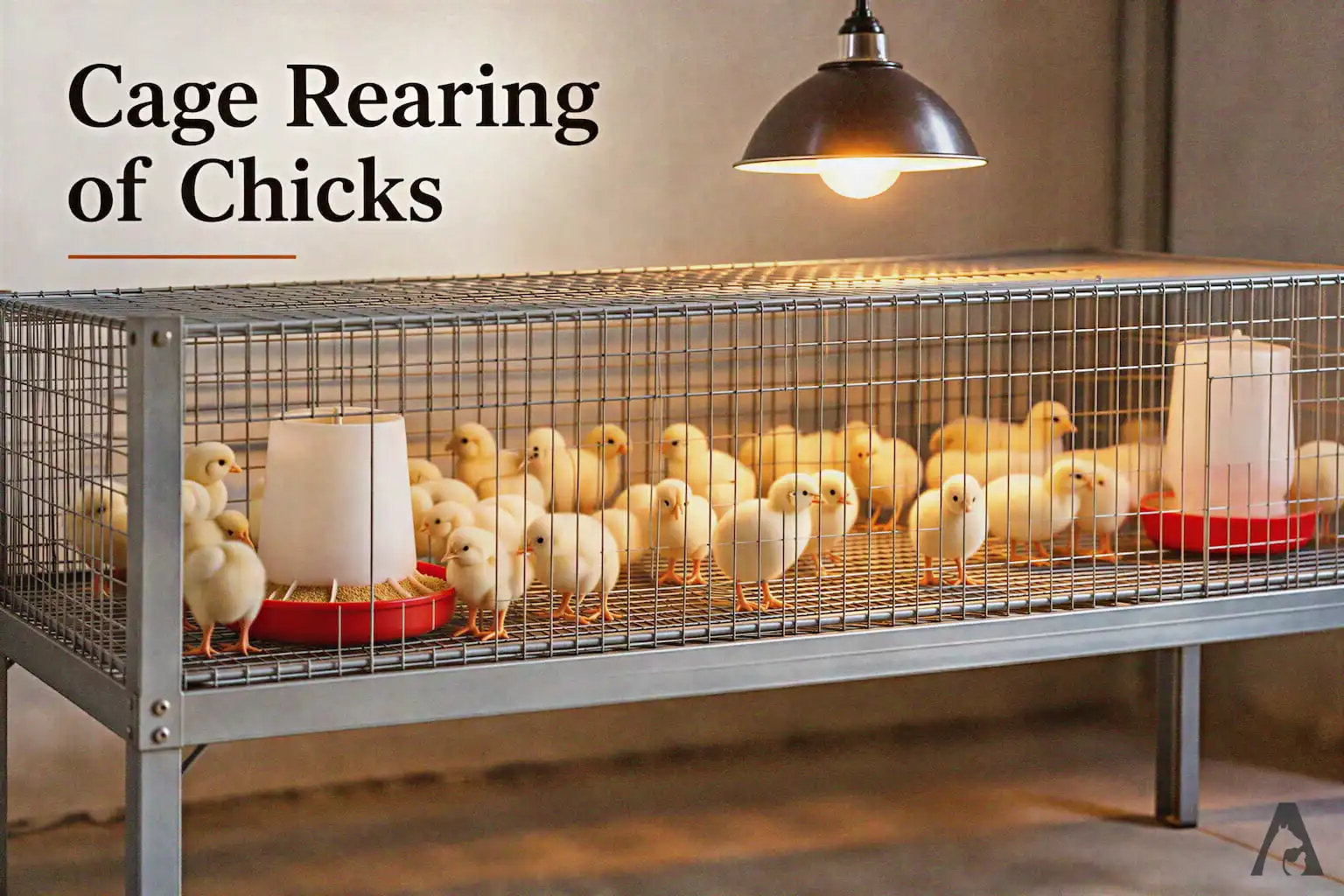 Cage Rearing of the Chicks