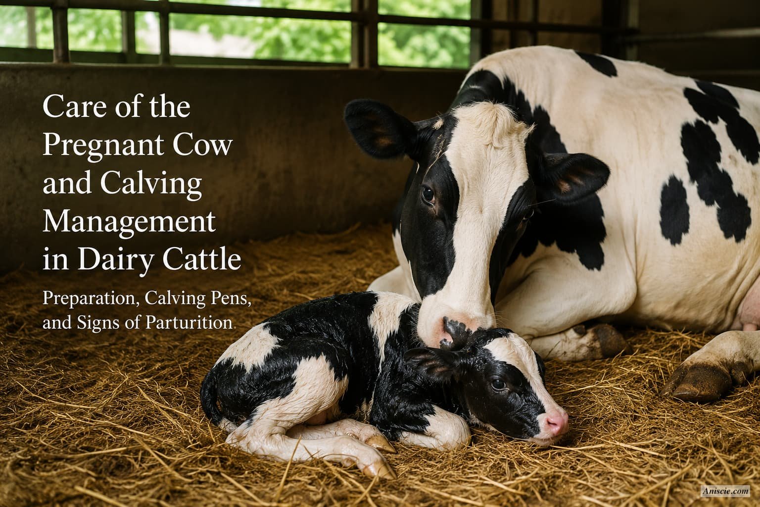 Care of the Pregnant Cow and Calving Management in Dairy Cattle