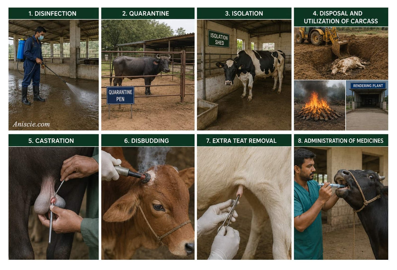 Common Farm Management Practices (Routine Farm Operations)