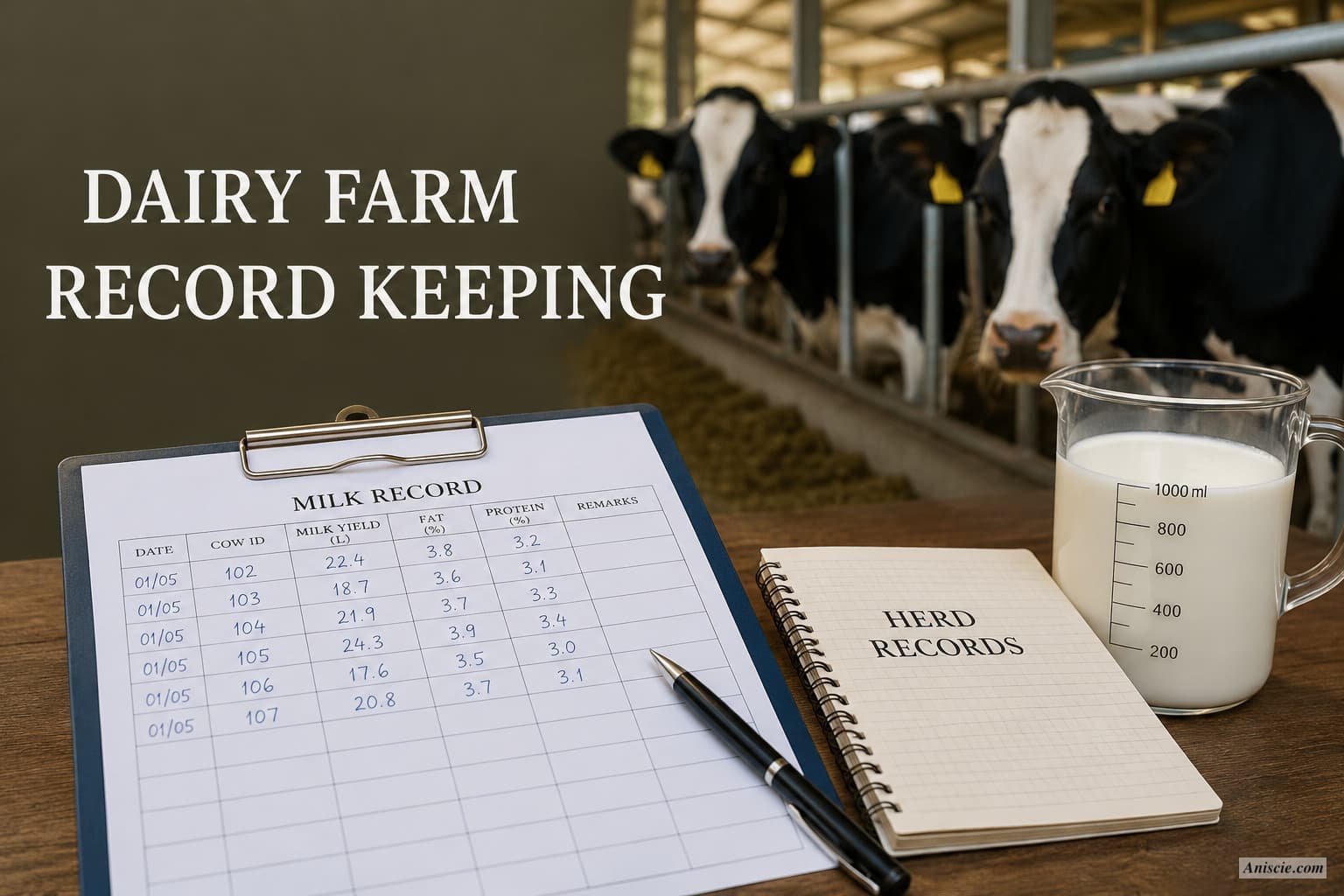 Dairy Farm Record Keeping