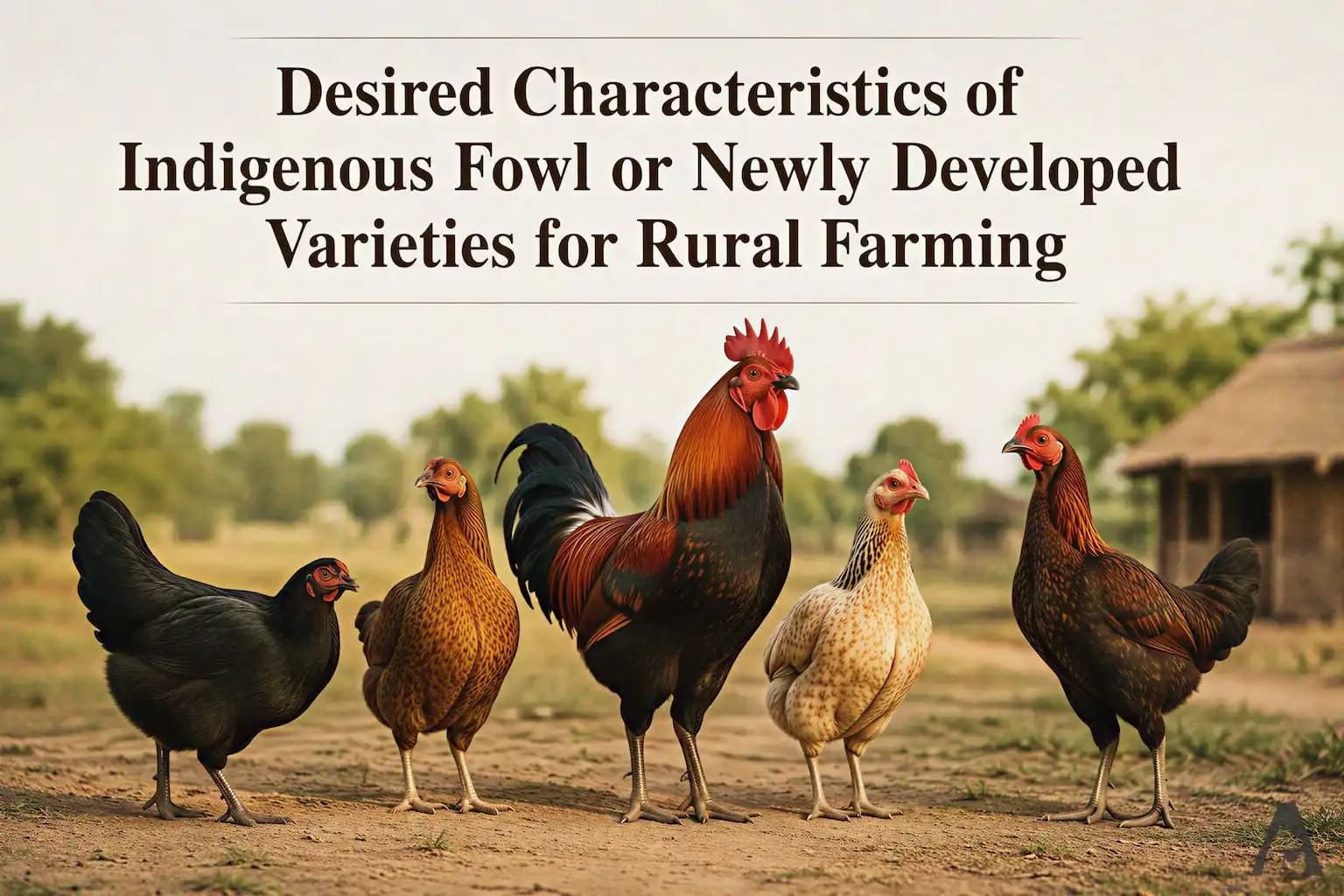 Desired Characters of Indigenous Poultry for Rural Farming