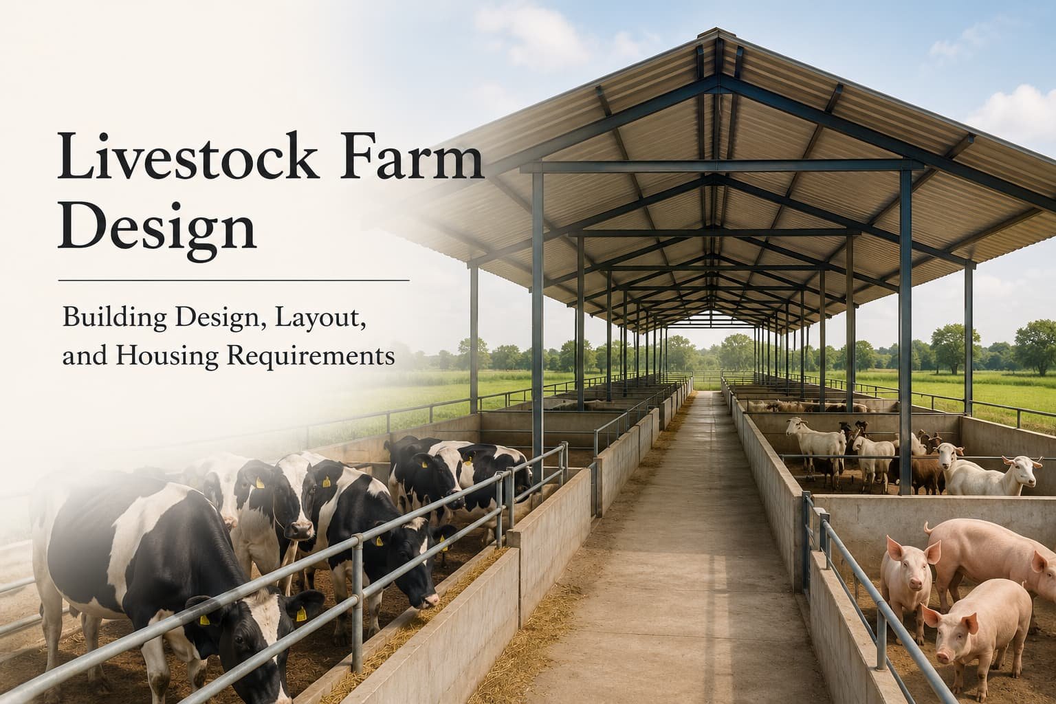 Factors to Consider When Designing a Livestock Farm