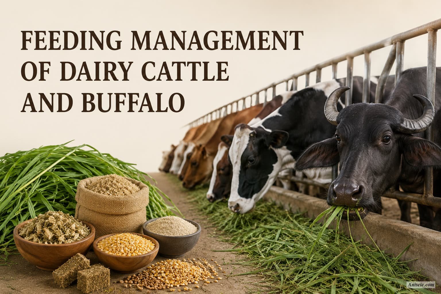 Feeding Management of Milch Cattle and Buffalo