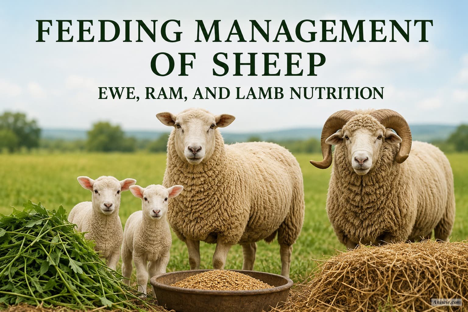 Feeding Management of Sheep