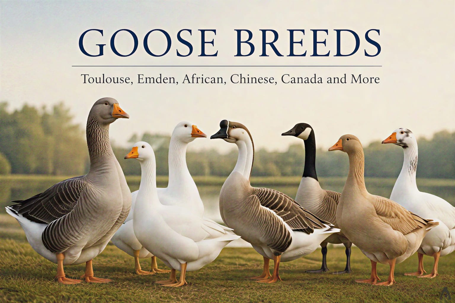 Goose Breeds (Toulouse, Emden, African, Chinese, Canada and Other Breeds)