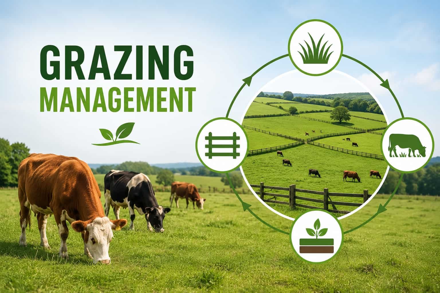 Grazing Management Systems and Types for Sustainable Grassland Productivity