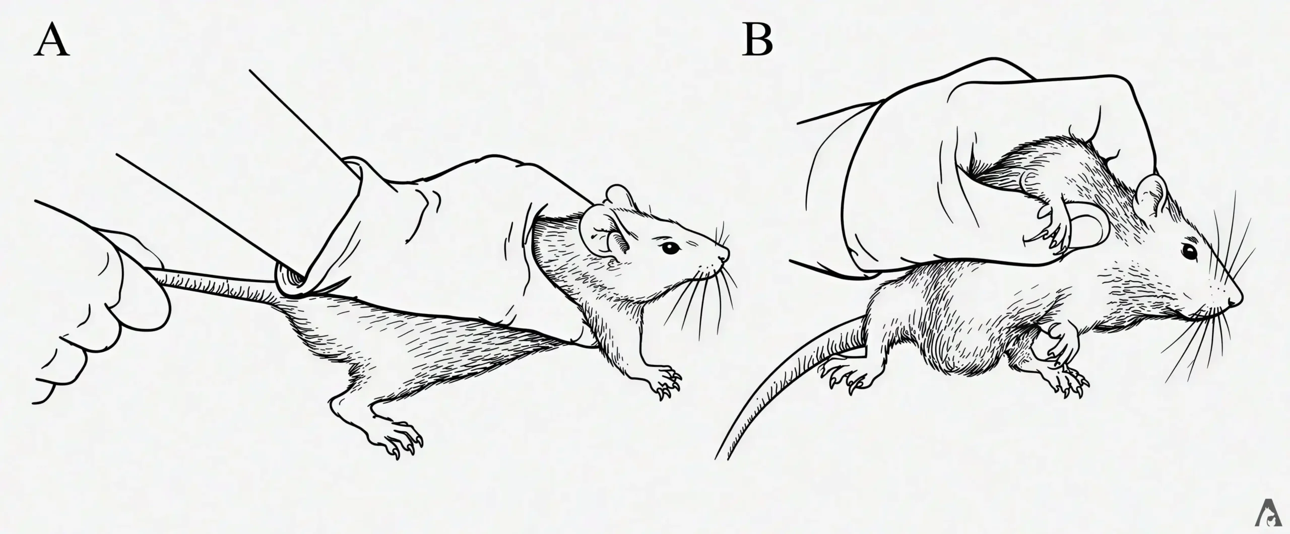 Handling of Laboratory Rat (Rattus norvegicus)