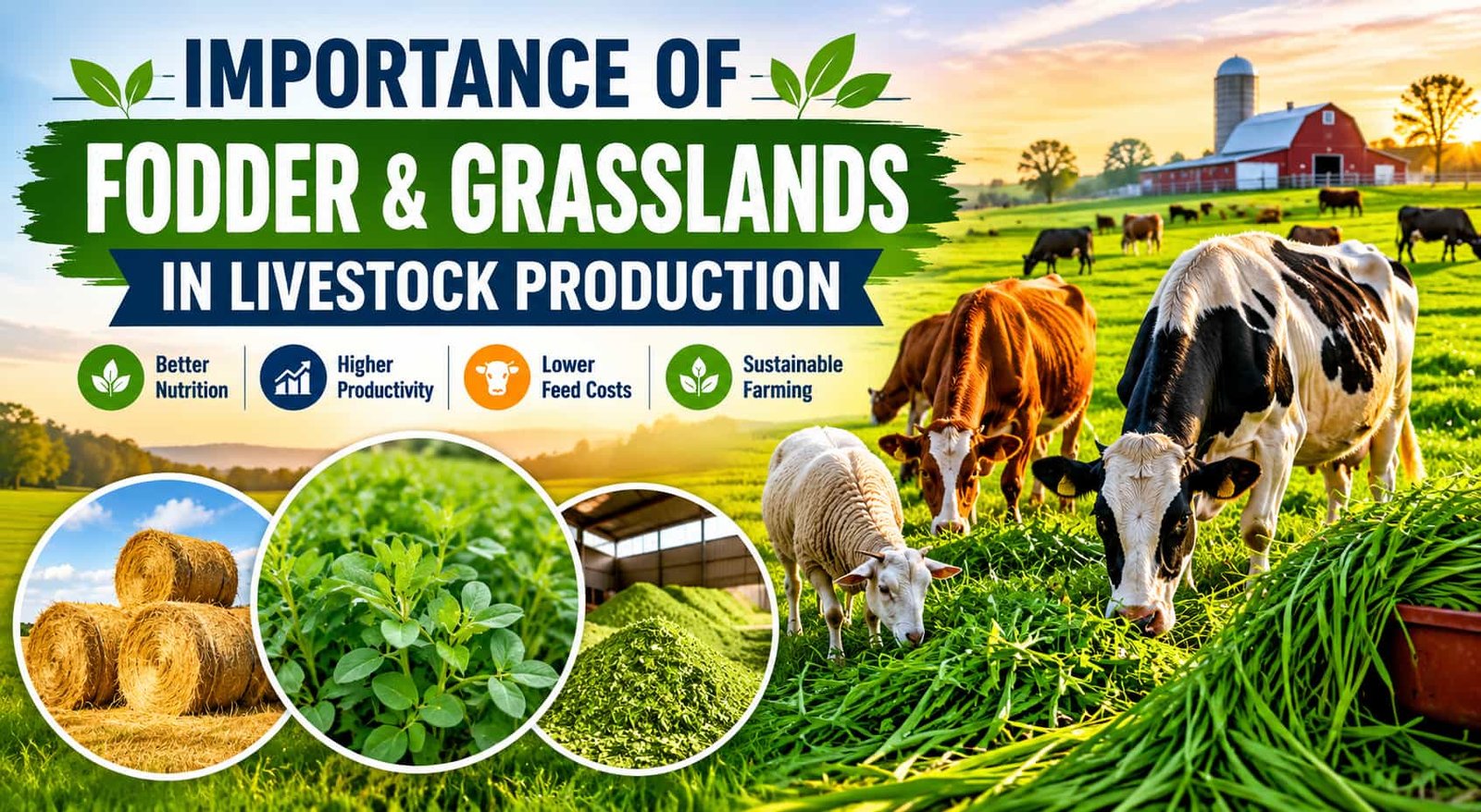 Importance of Fodder and Grasslands in Livestock Production