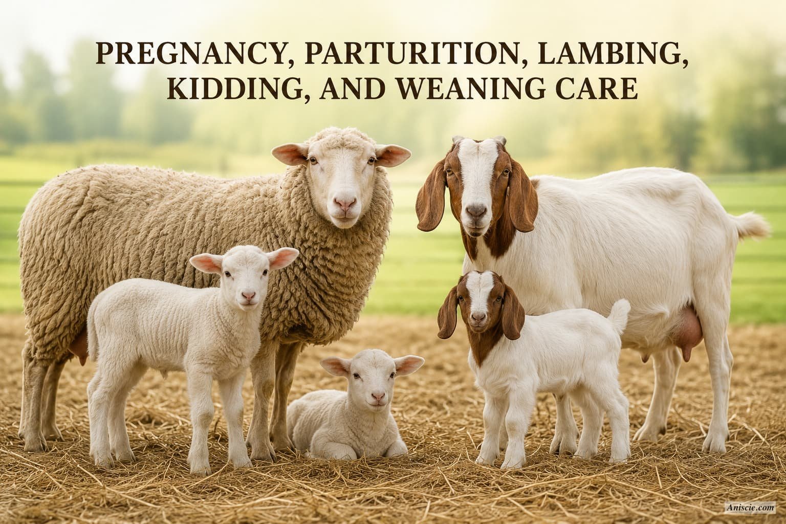 Management of Pregnant Ewes and Does
