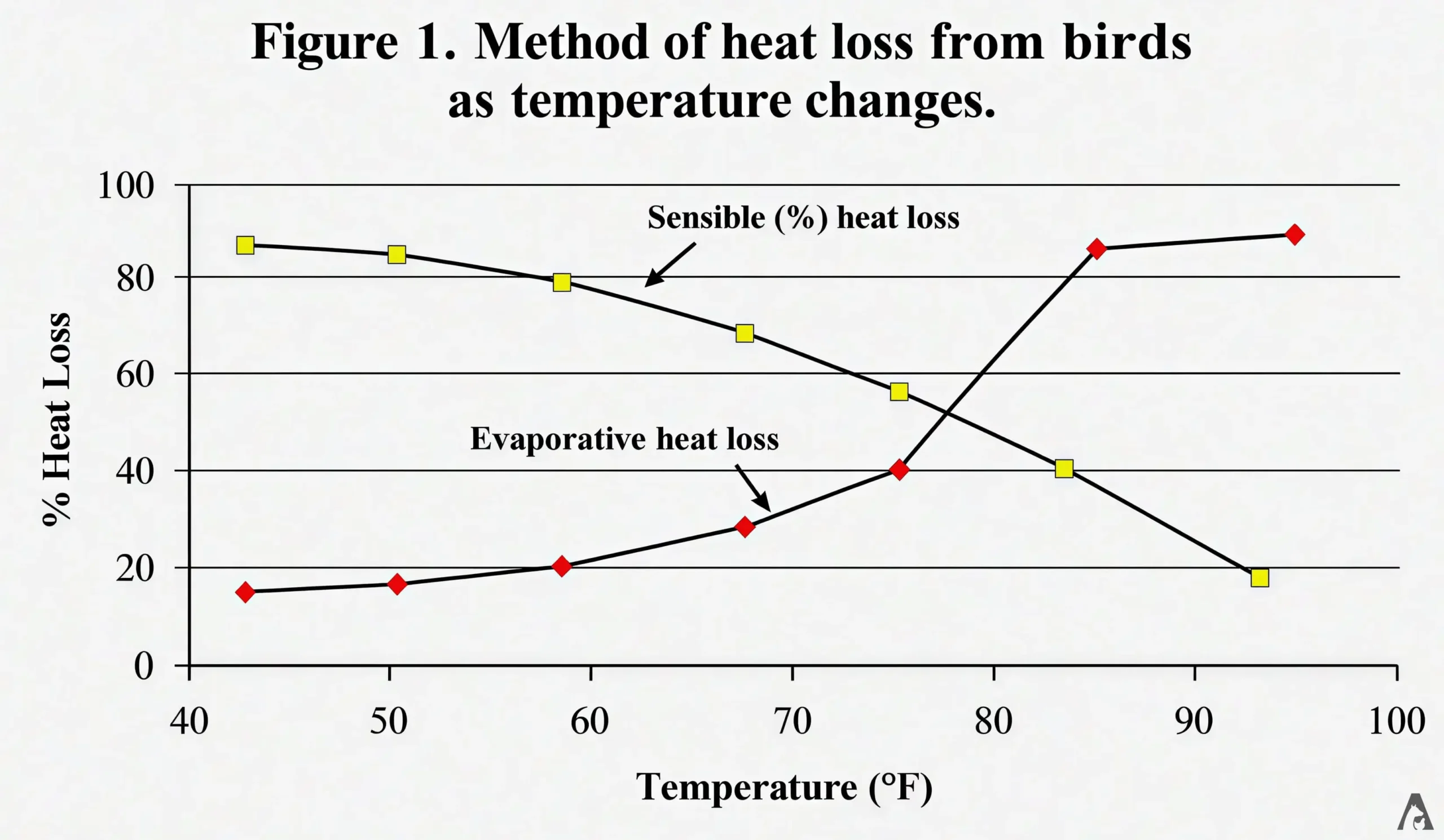 Methods of Heat Loss in Birds at Different Ambient Temperatures