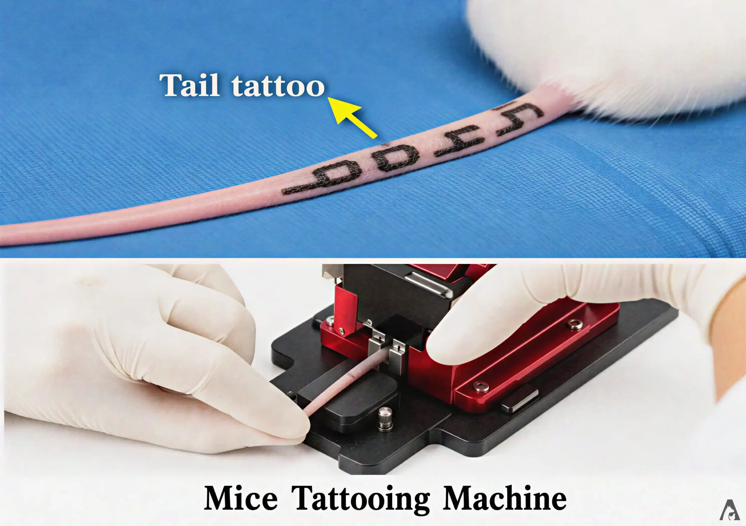 Mouse Tail Tattooing for Laboratory Animal Identification
