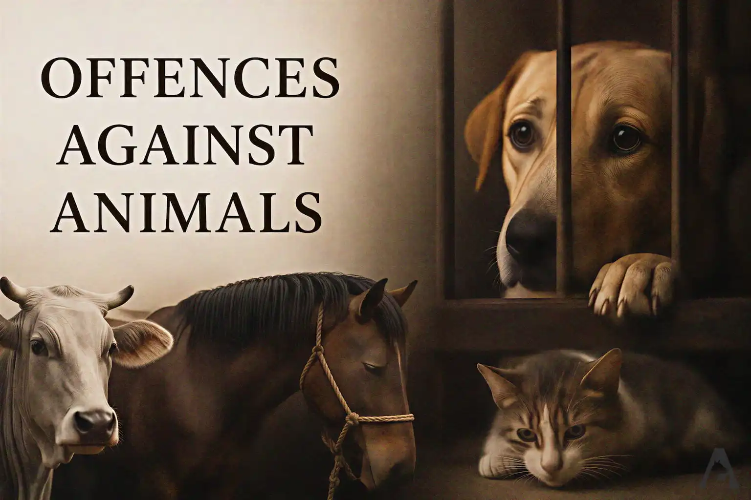 Offences Against Animals (Mischief, Bestiality, and Cruelty)