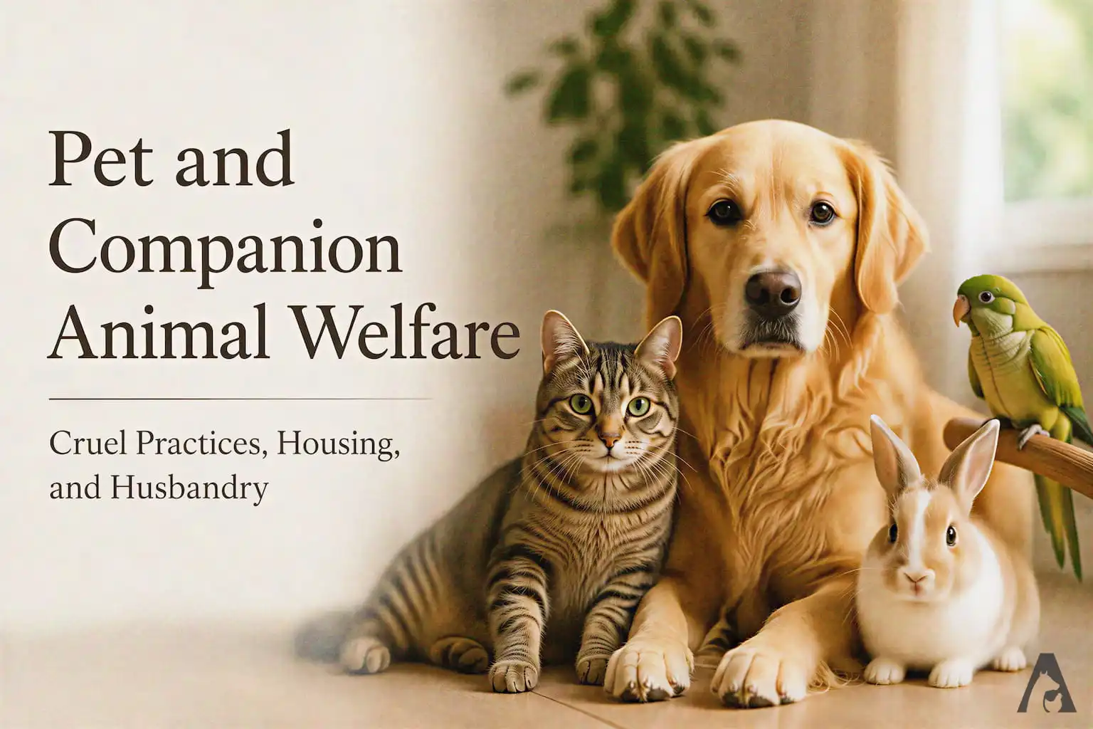 Pet and Companion Animal Welfare (Cruel Practices, Housing, and Husbandry)