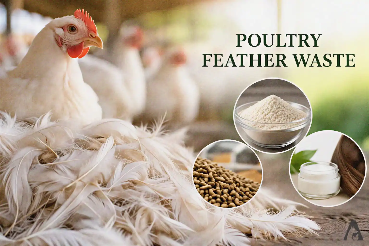Poultry Feather Waste