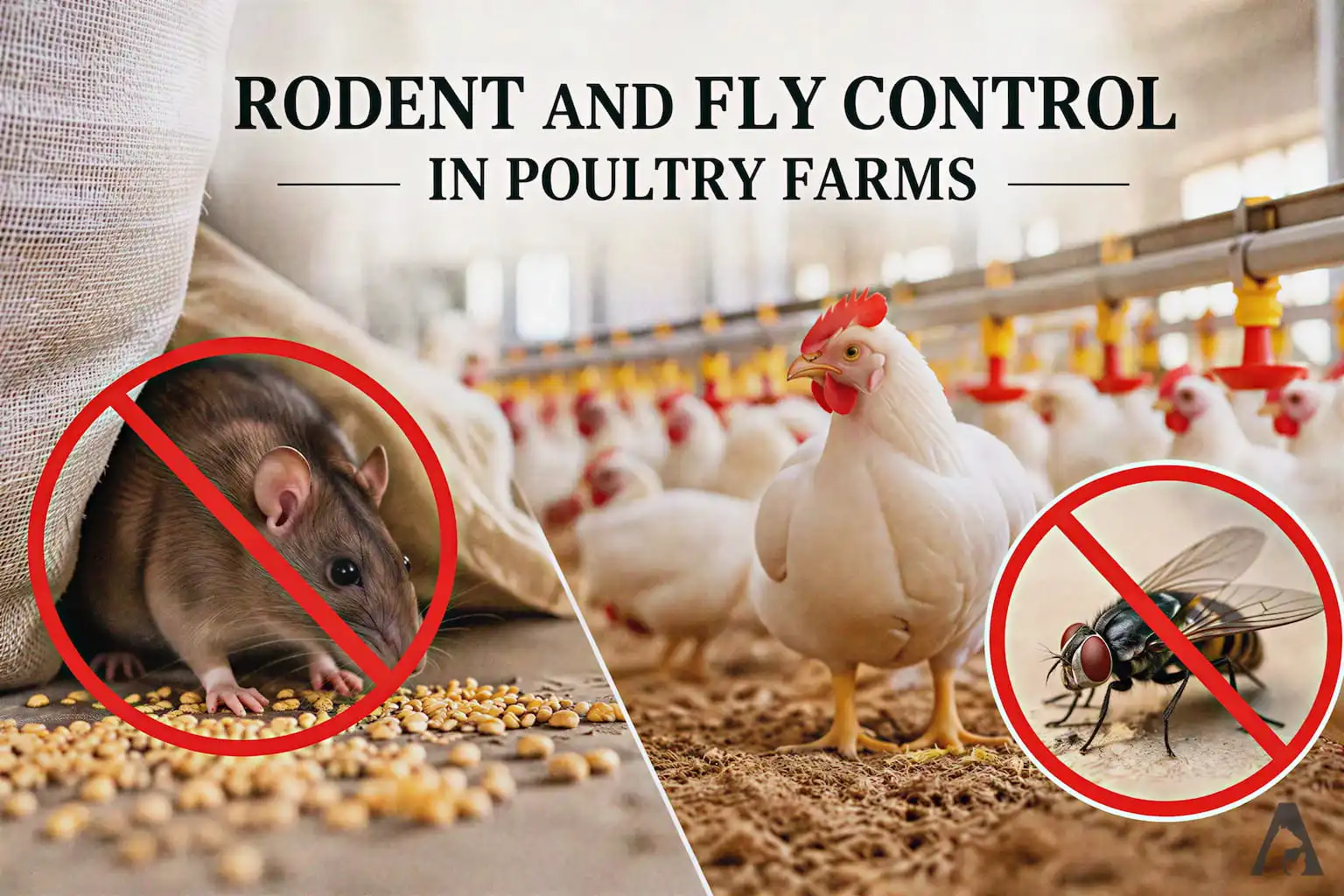 Rodent and Fly Control in Poultry