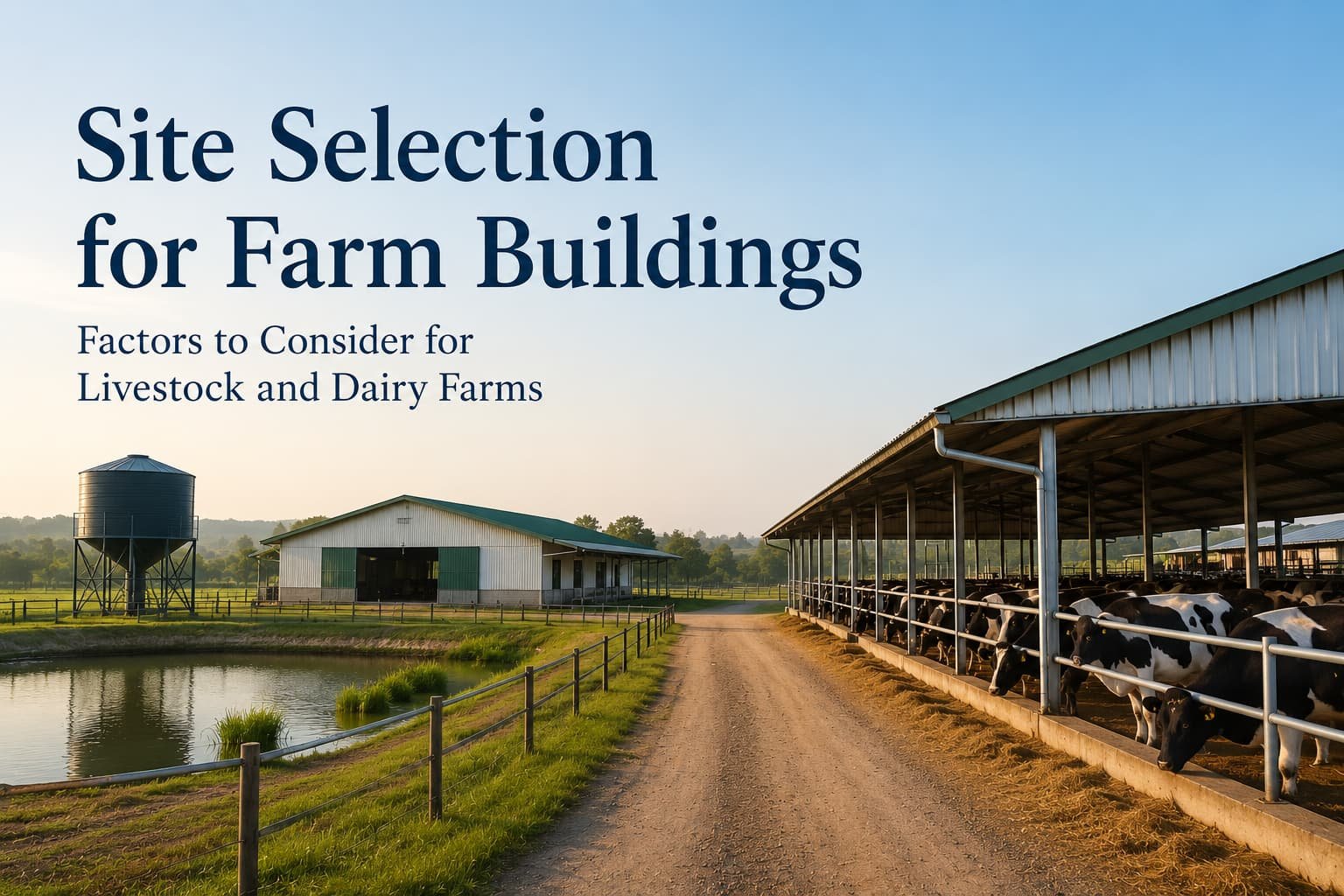 Selection of Site for Farm Buildings