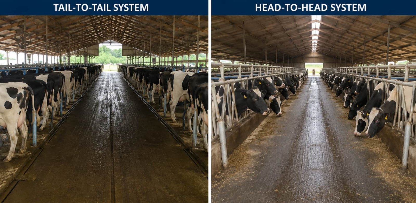 Tail-to-Tail vs Head-to-Head Barn Systems