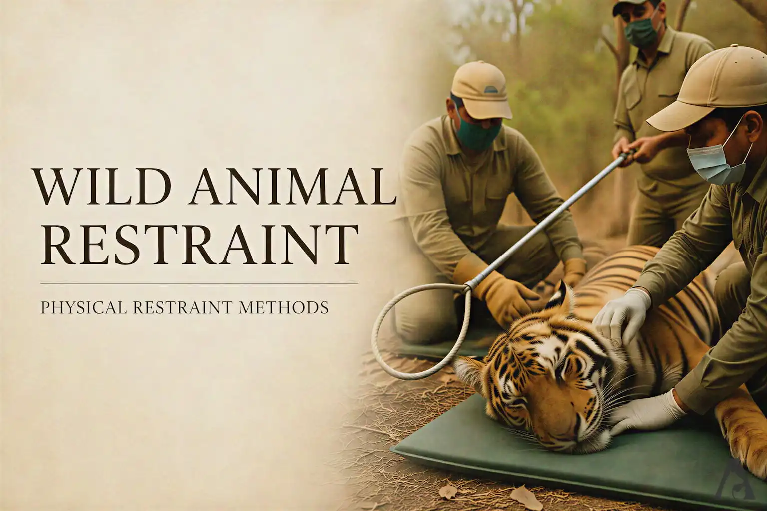 Wild Animal Restraint (Physical Restraint Methods)