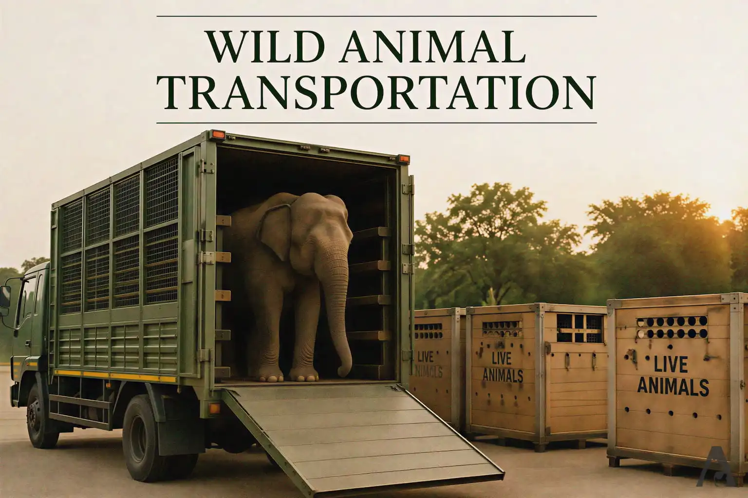 Wild Animal Transportation (Protocols, Animal Selection, Marking & Welfare)